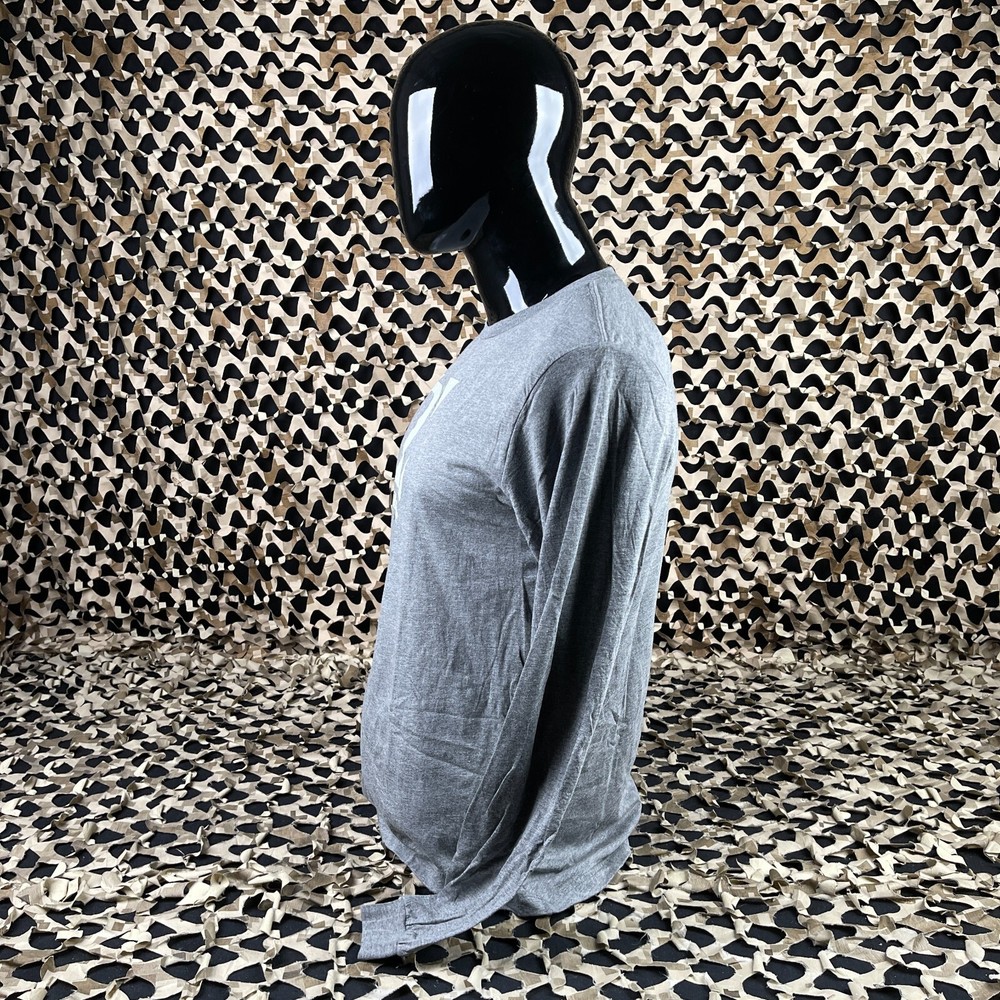 NEW Dye Squared Long Sleeve Shirt - Grey - Medium