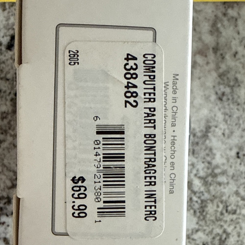 Bontrager Interchange Combo Sensor Bluetooth Model 438482 Black Open Box