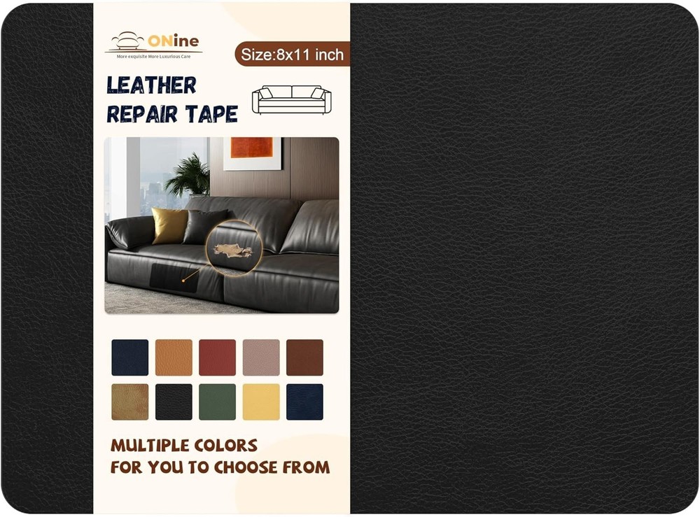 8X11 Self-Adhesive Leather Patch - Effortless Repairs for Everyday Needs