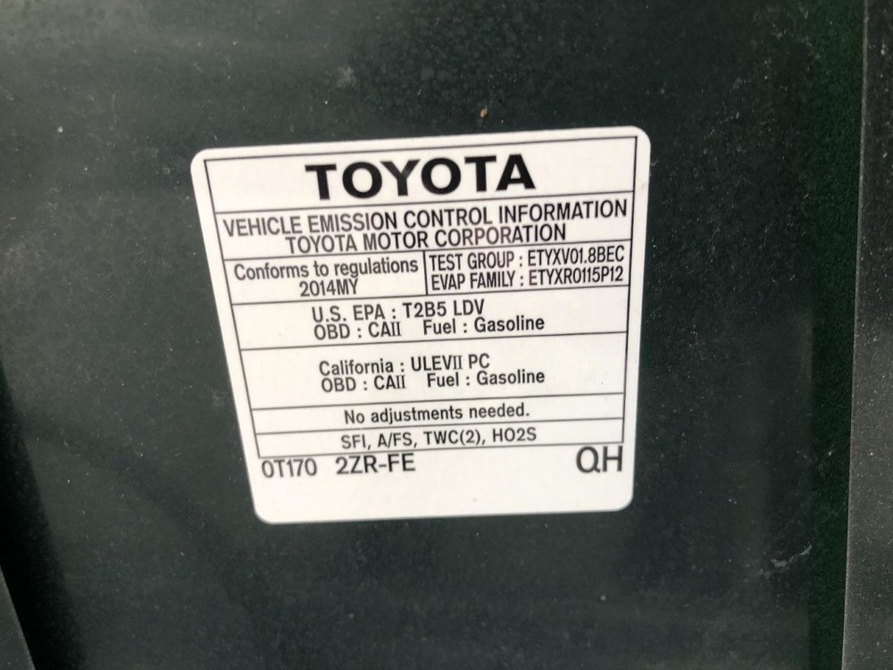 Camera/Projector Rear Camera Decklid Mounted Fits 14-16 COROLLA 927381