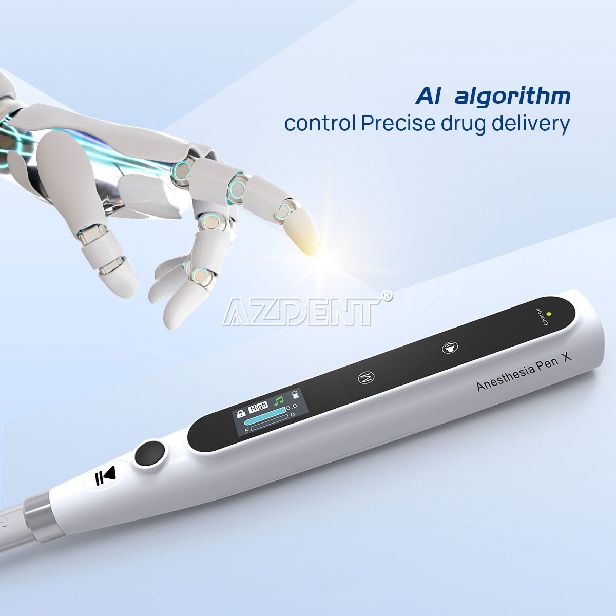 AZDENT Dental Painless Oral Local Anesthesia Delivery Device Injection Pen USA