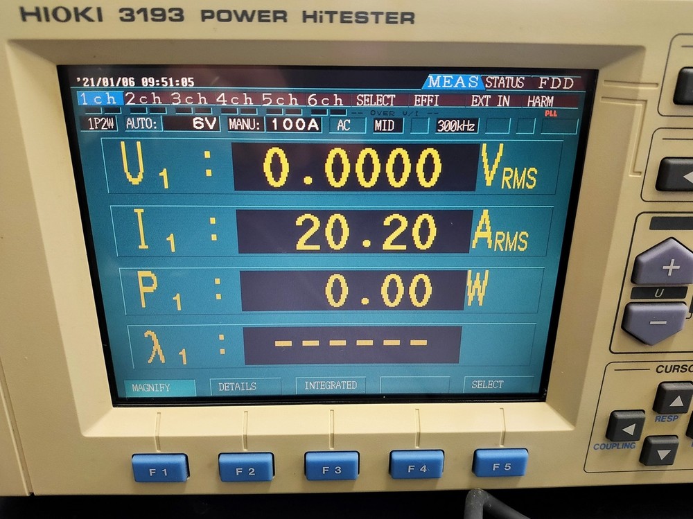 HIOKI 9272 200A Clump on Sensor