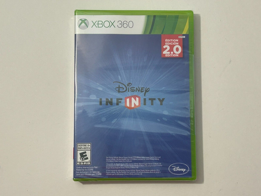 Disney Infinity 2.0 (Xbox 360, 2014) Game Disc and Case Brand New