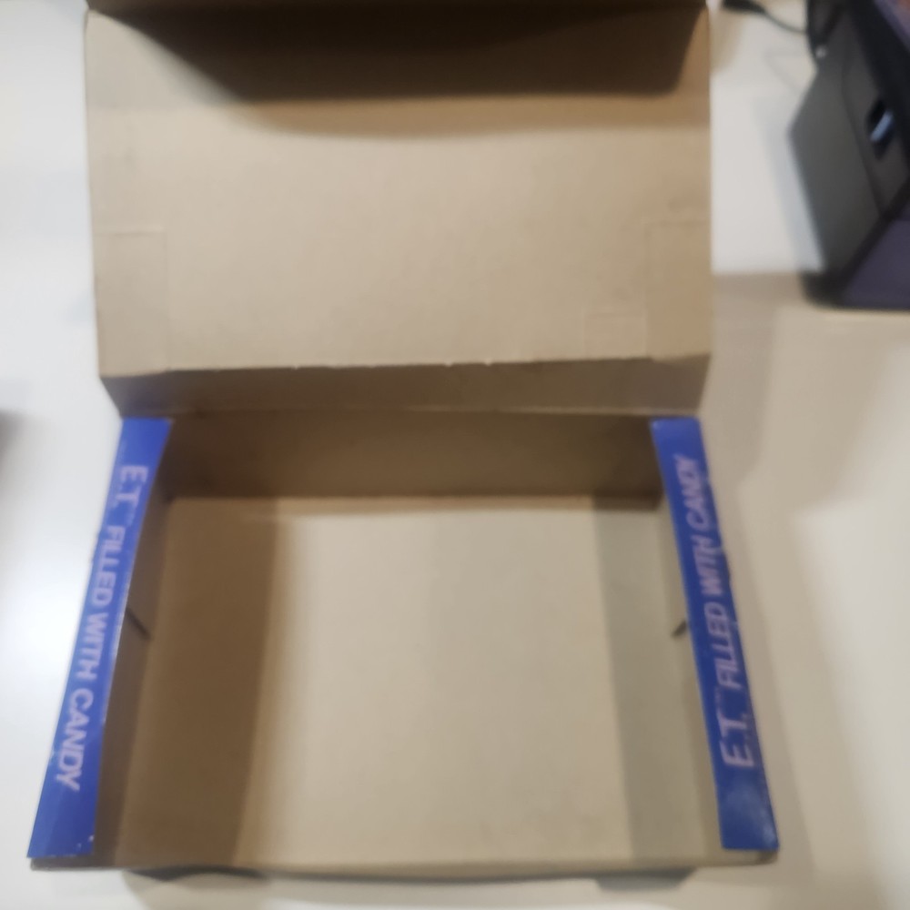 1982 Topps E.T. Movie Candy Head Display Box - Empty Box