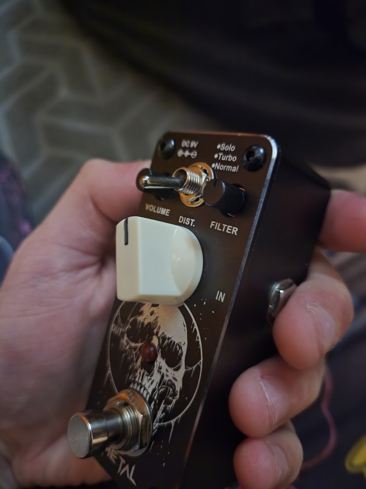 sonner metal guitar pedal