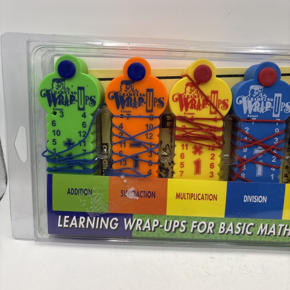 NEW Learning Wrap-Ups Basic Math Facts: Addition, Subtraction, Multiplication CD