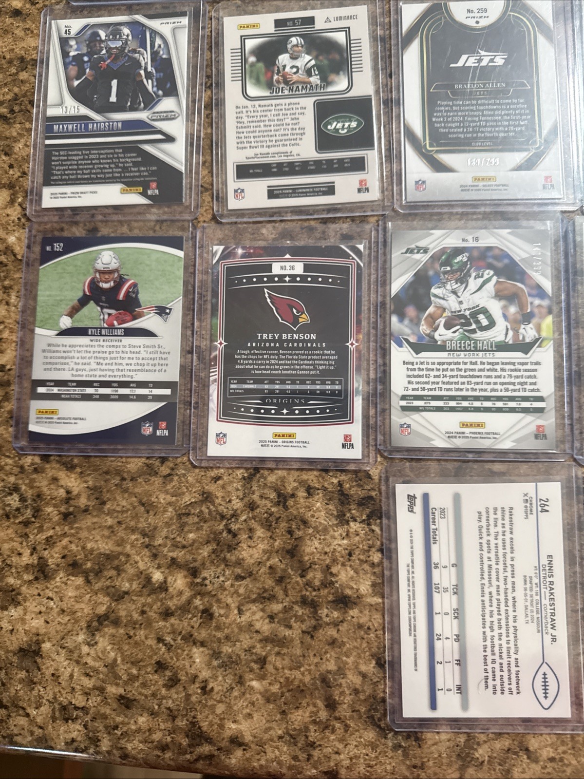 26 Card NUMBERED LOT! Rookies And Low Numbers Included!