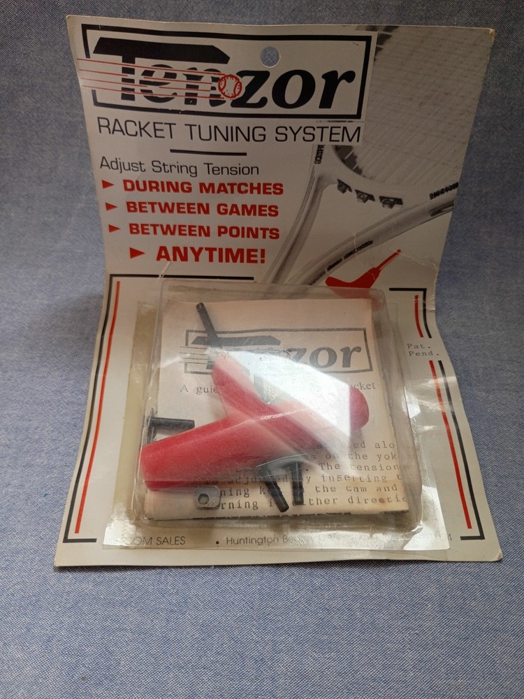 Tennis Racket Replacement Strings-Three(3) Packs and Racket Tuning System