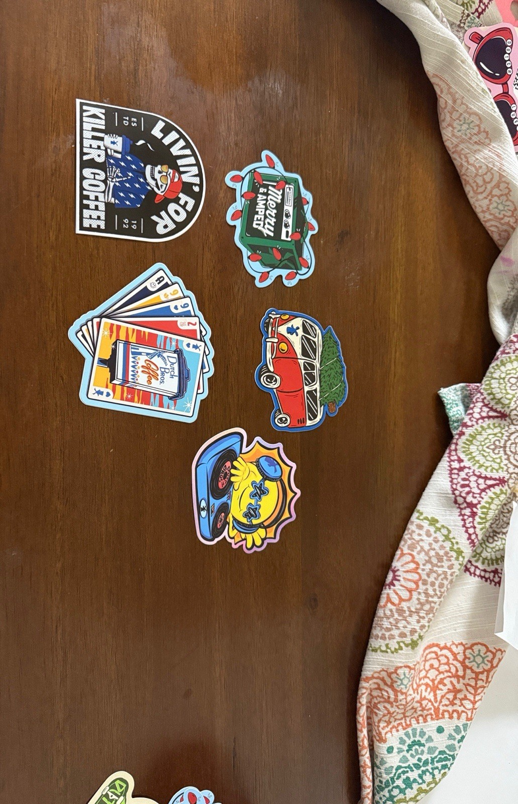 Dutch bros Sticker Set