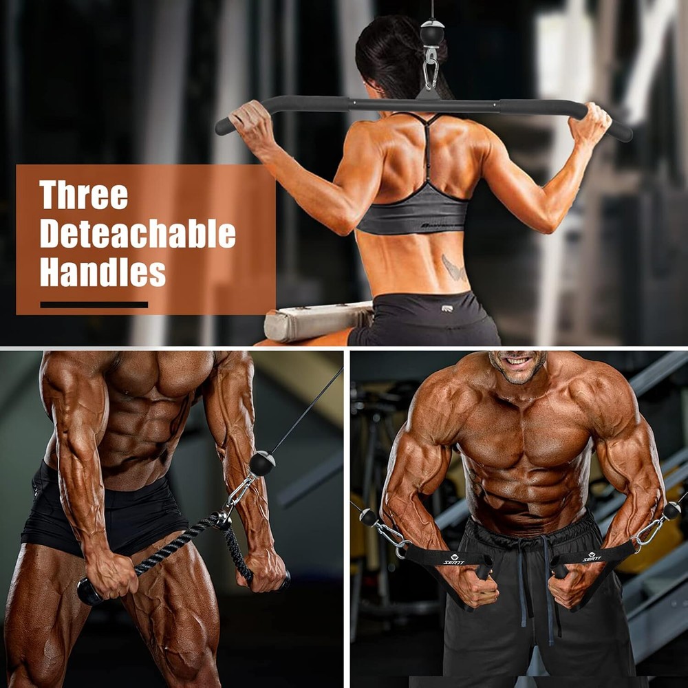 Home Gym Pulley System, Triceps Exercise Pulley System