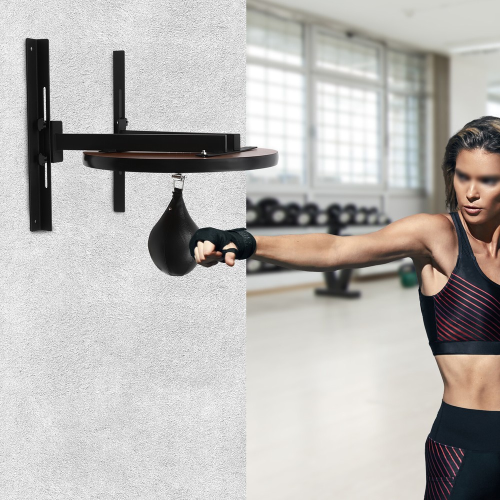 Speed Bag Platform Wall Mounted Speed Bags for Boxing Height Adjustable