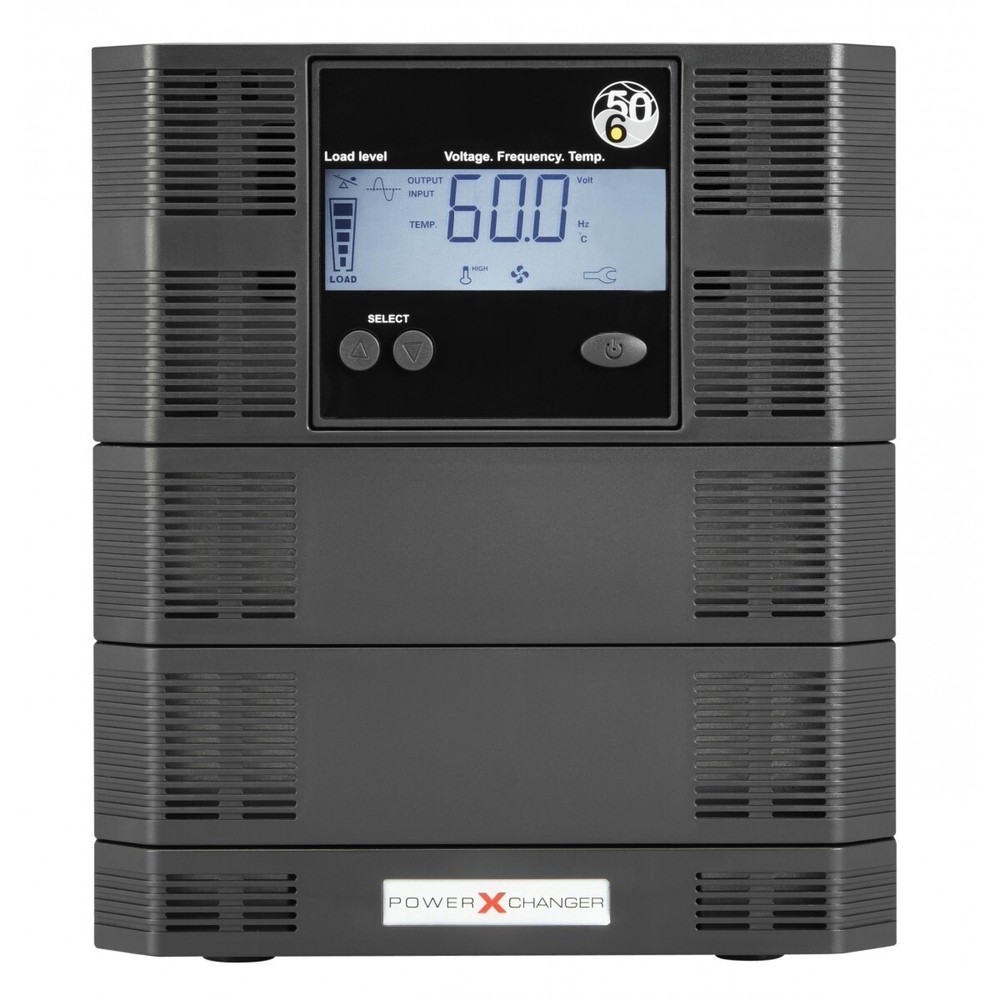 120 Volt/60Hz AC Power Source Step-Down Voltage Frequency Converters EX Series