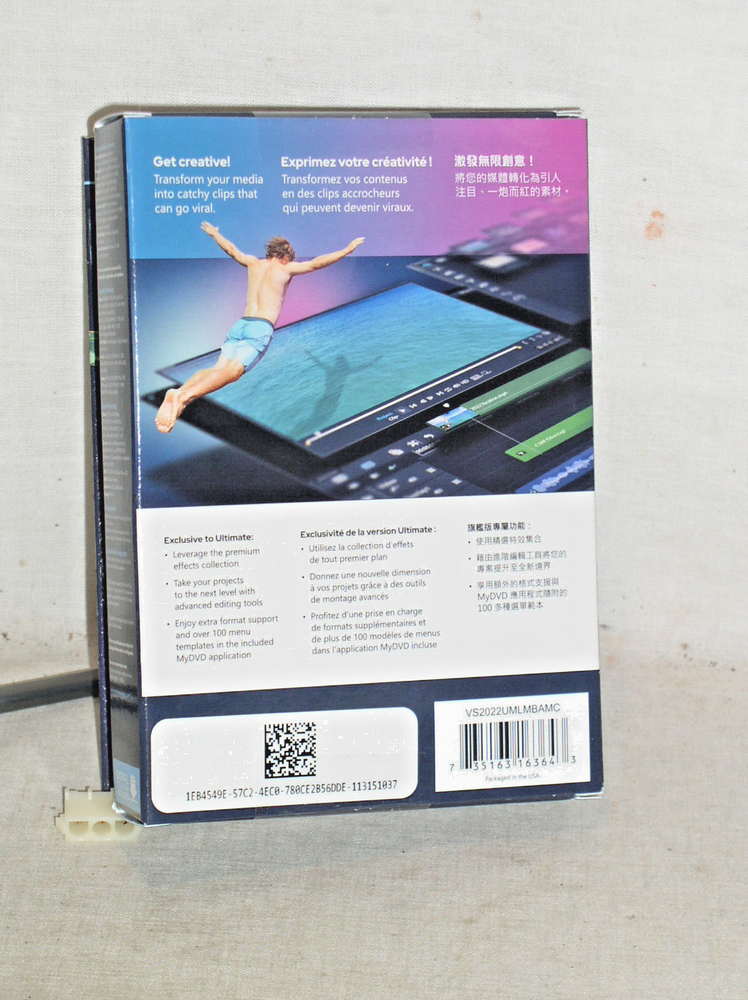 NEW SEALED COREL VIDEOSTUDIO ULTIMATE 2022 VIDEO STUDIO EDITING SOFTWARE WINDOWS