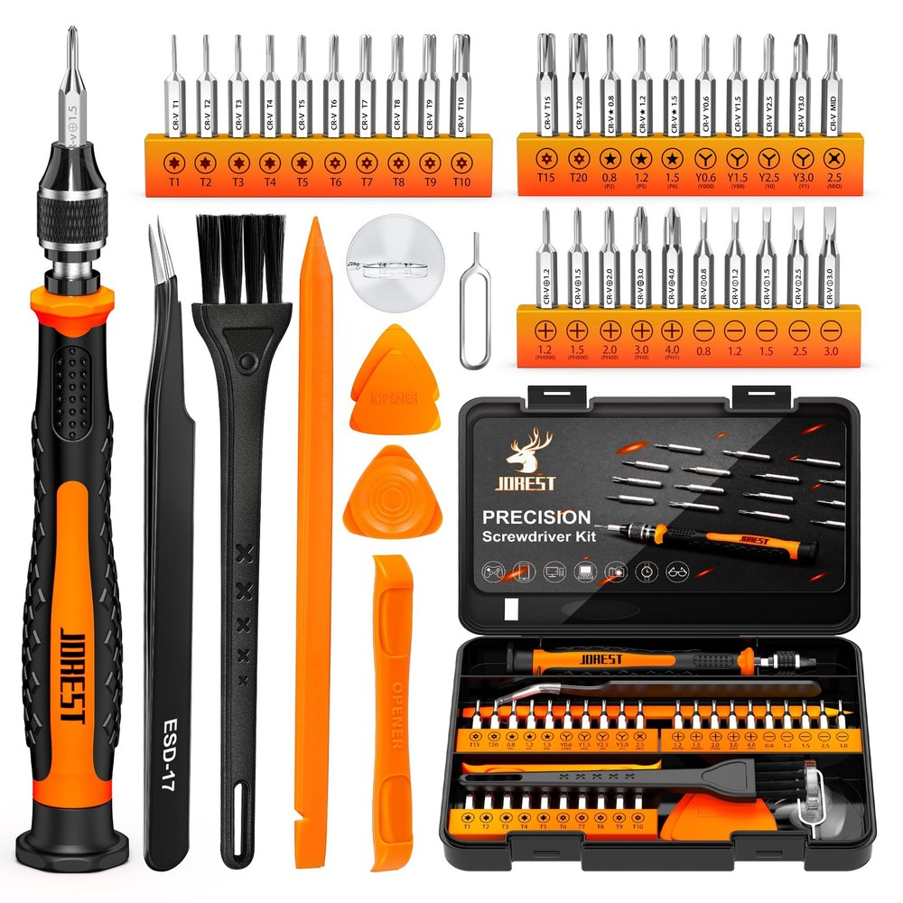 JOREST 40Pcs Small Precision Screwdriver