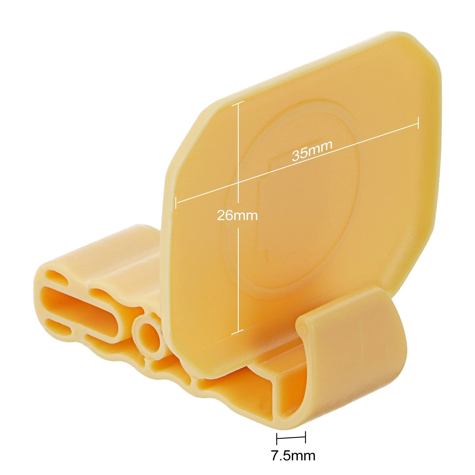 10 pcs Autoclavable Digital Posterior Sensor Holder Yellow