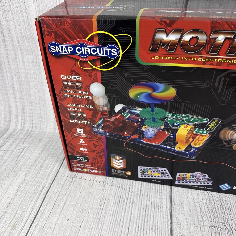 NIB Snap Circuits Large Multi Color Science Kit 165 Projects STEM Learning Fun