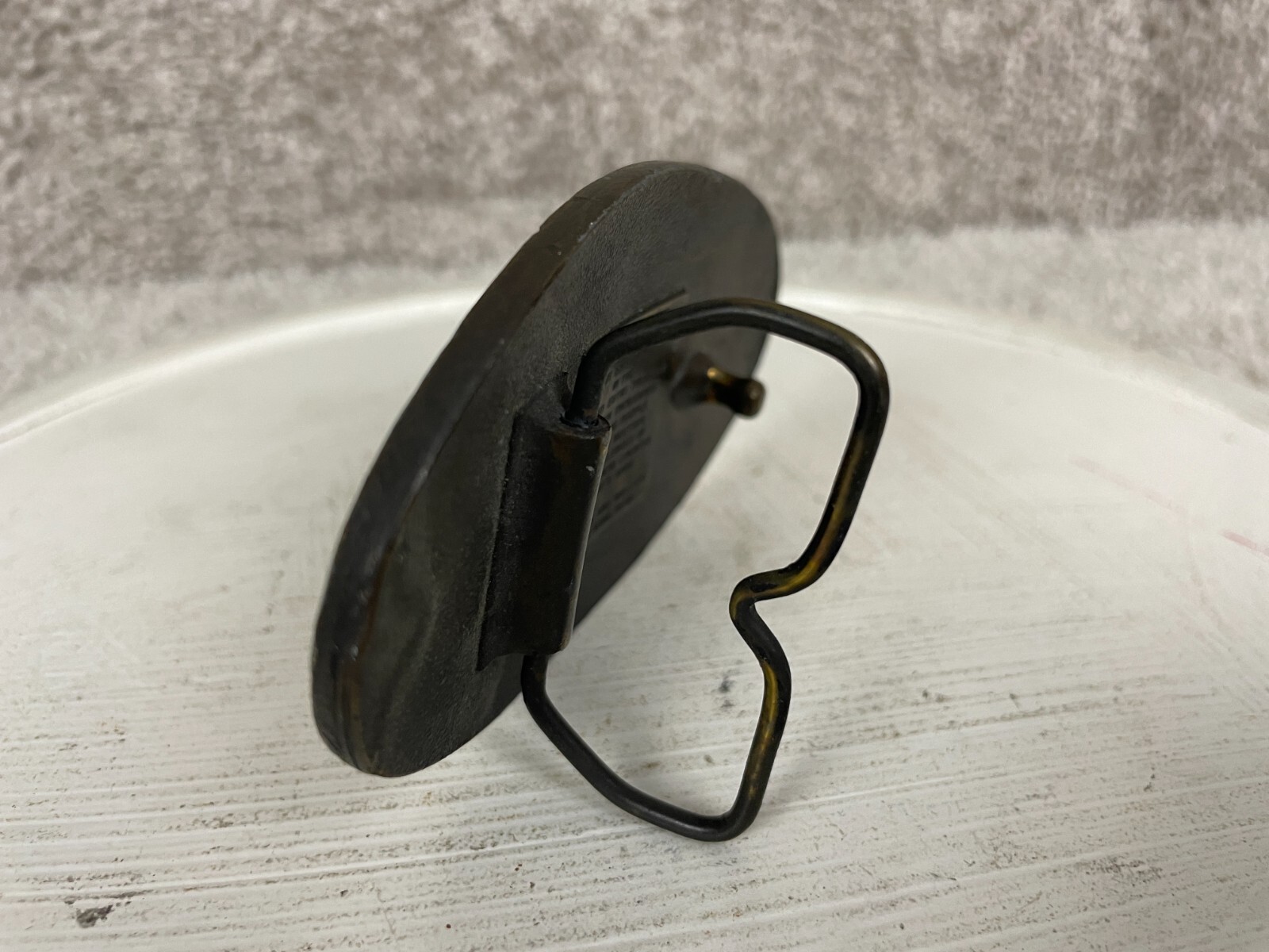 Solid Brass 4" Oval Belt Buckle United States Army Delayed Entry Program