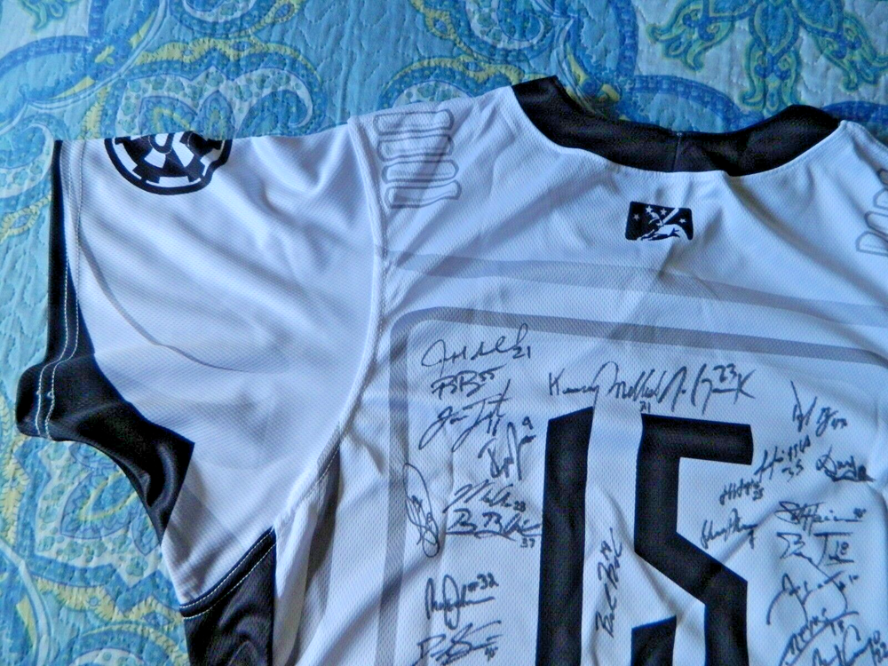 San Jose Giants Star Wars Signed Jersey