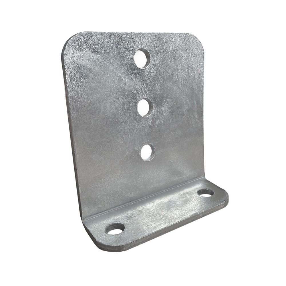 4 Pack - 6" Galvanized L-Type Boat Trailer Bunk Bracket, Heavy Duty