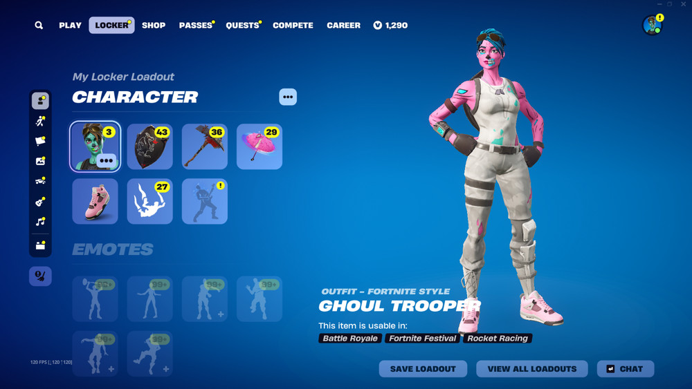 Pink Ghoul Trooper (Read Bio)