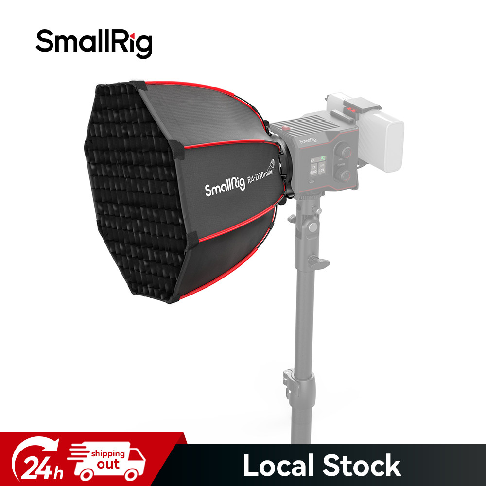 SmallRig Softbox RA-D30 Parabolic Softbox 4358 for RC 60B COB LED Light 4376
