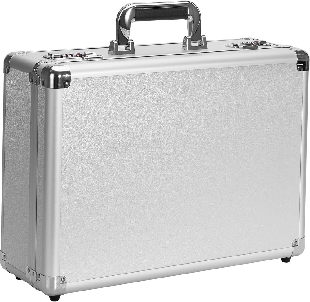 Security Lock Boxes 16.9 x 12.2 x 6.3 Inch Large Portable Locking Storage Totes