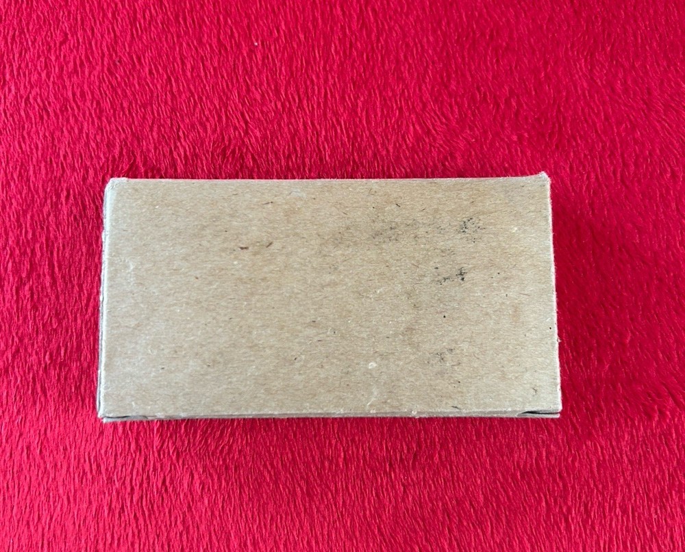 Vintage WWII Triangular Muslin Bandage Compressed Camouflaged Dye Field Dressing