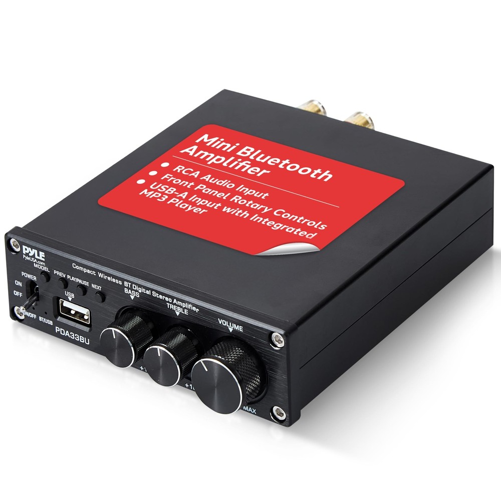 Pyle 2.1 CH Wireless 200W Bluetooth Stereo Amplifier