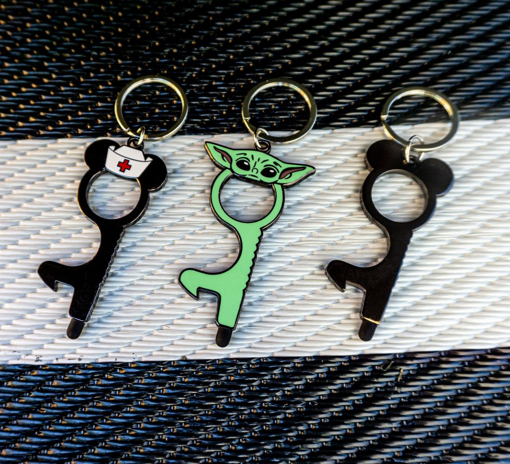 Mickey Touchless Door Opener With Stylus