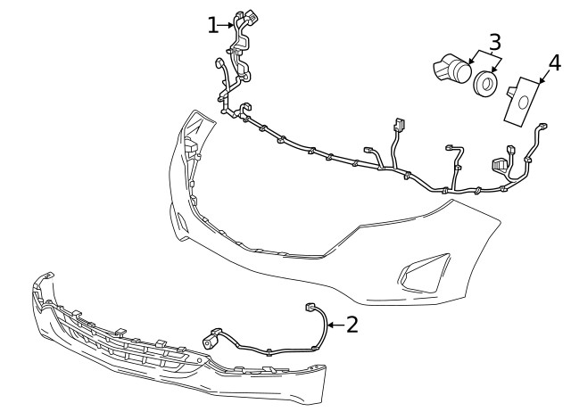 Genuine GM Harness 84758843