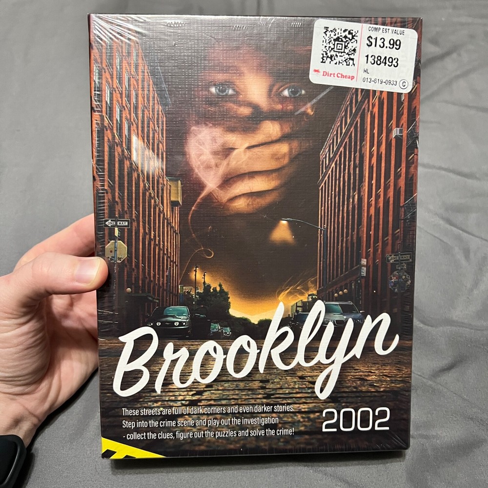 Crime Scene Game - Brooklyn 2002 - NEW, SEALED!
