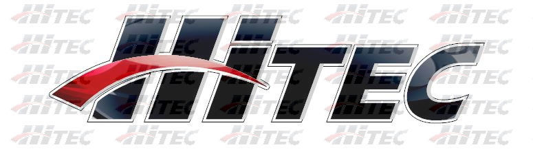 HiTec Logo Graphics Decals RC Plane Airplane