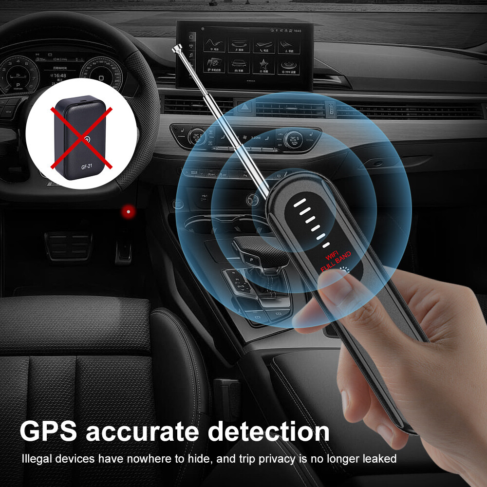 Car Tracker Detector Finder GPS Hidden anti-spyware detector Camera For Scanner