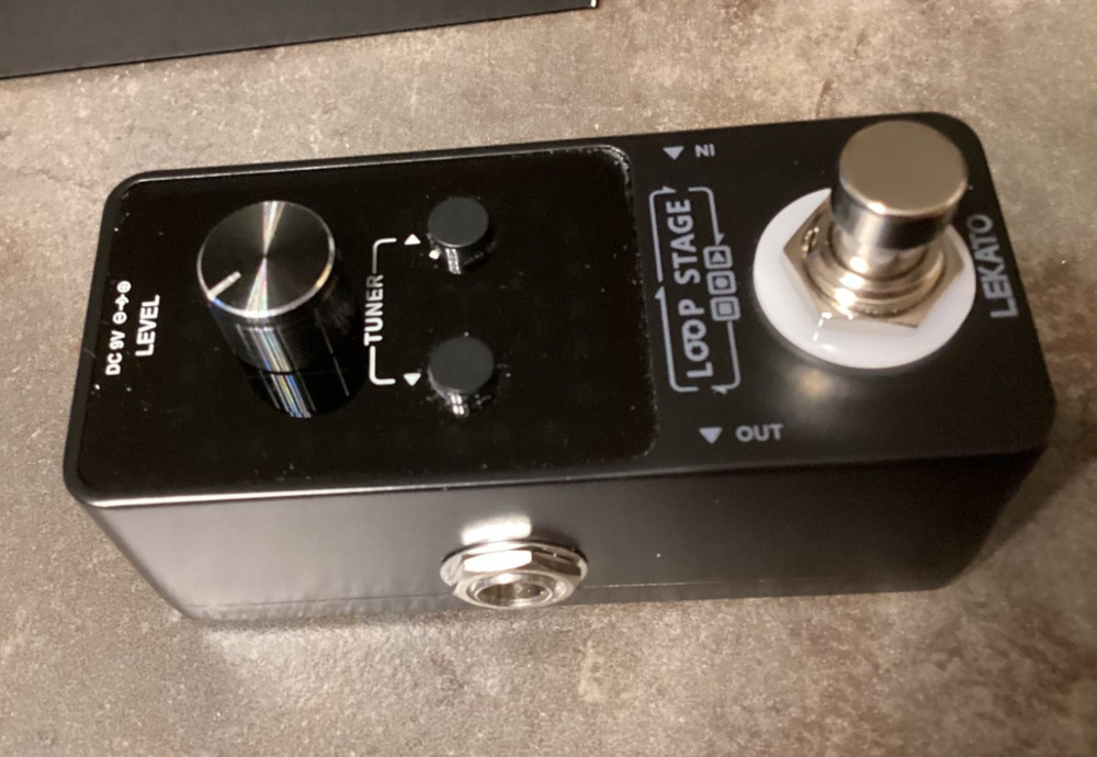 Lekato loop stage looper pedal