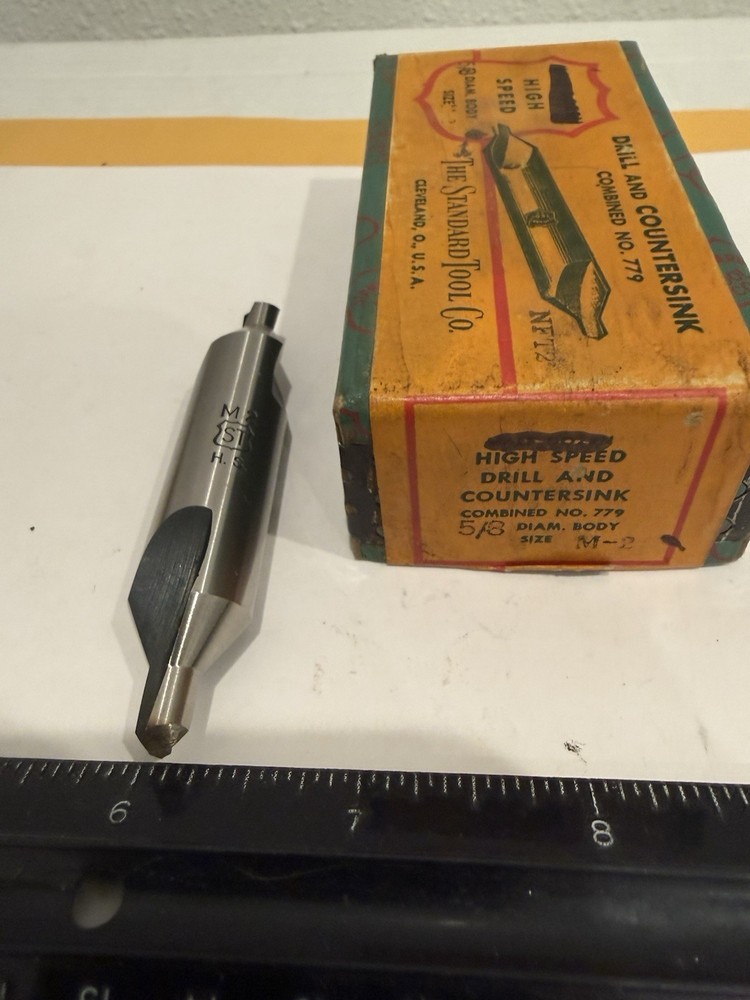 New Standard Tool 5/8” Diameter HSS Drill / Countersink