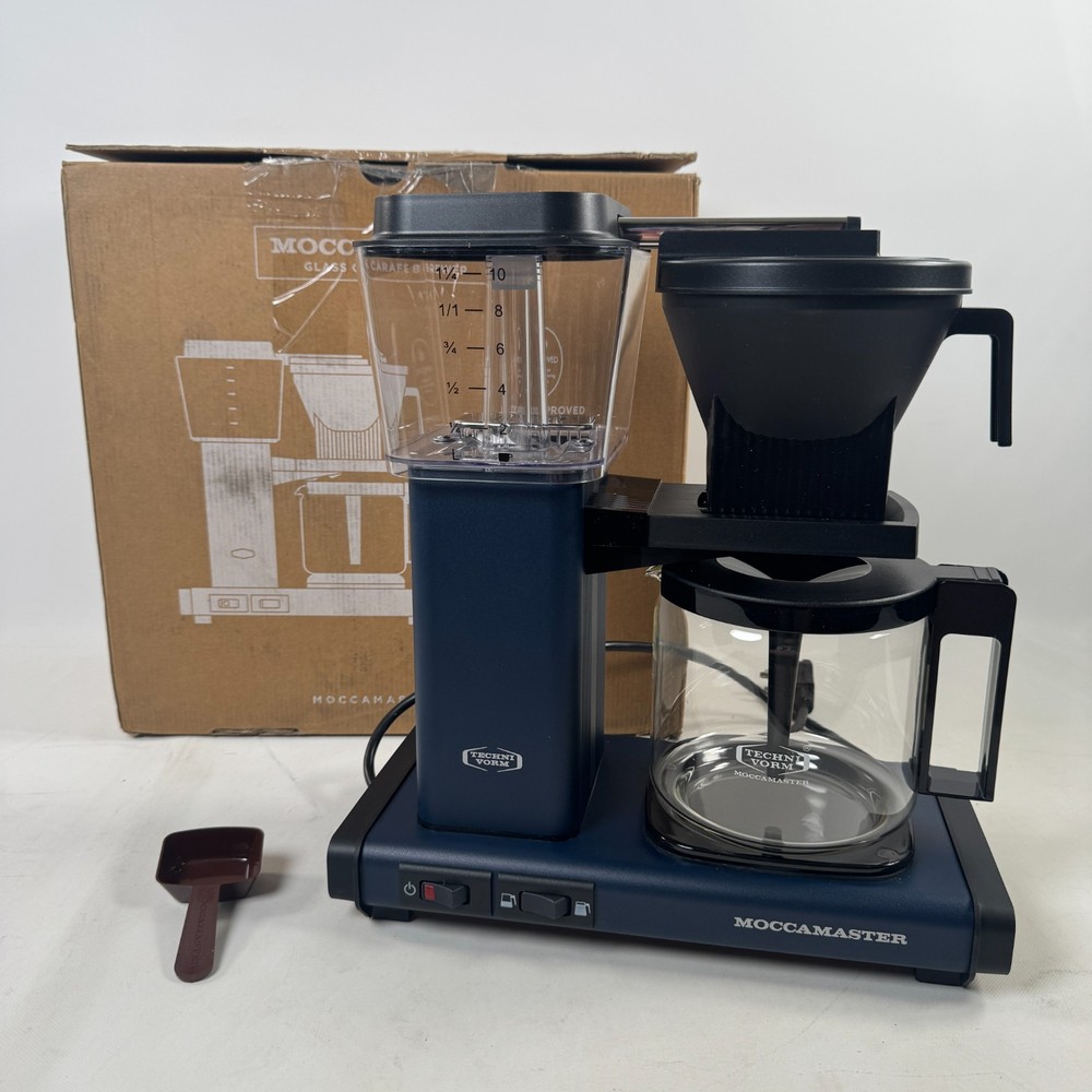 Technivorm MOCCAMASTER 53928 KBGV Coffee Maker Machine Midnight  Blue