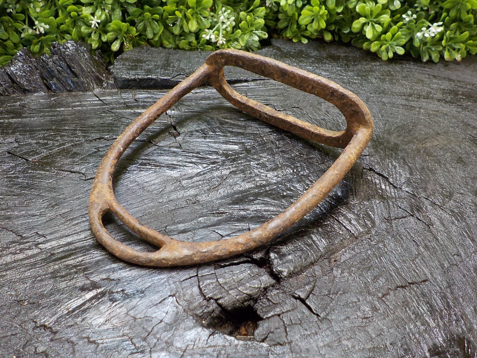 Old Rare Vintage Antique Civil War Relic Confederate Calvary Iron Stirrup