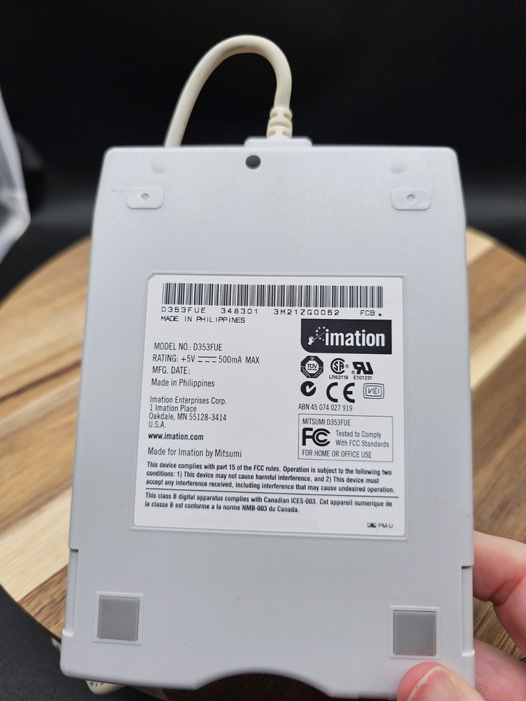 Imation External USB Floppy Disk Drive
