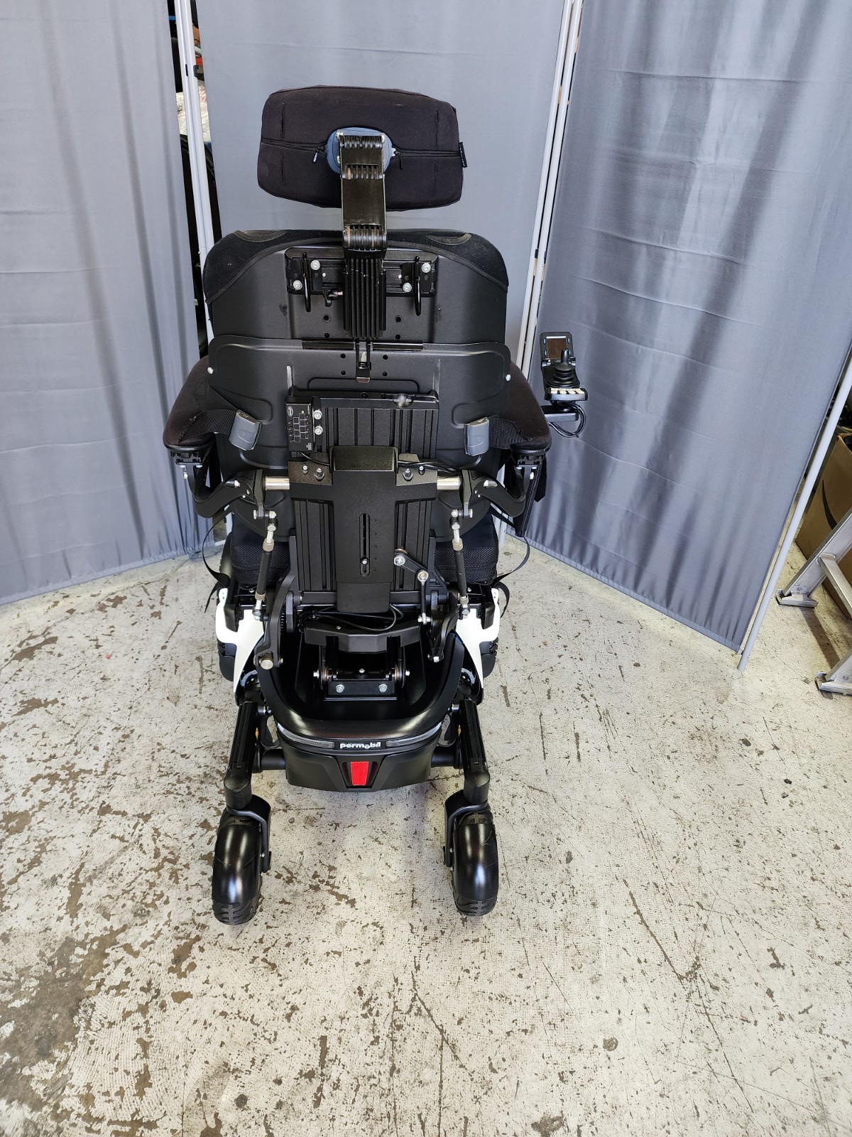 Permobil F5 VS Verical Stander 14" Seat Lift, Recline, Tilt, Leg, Lights 7.5MPH