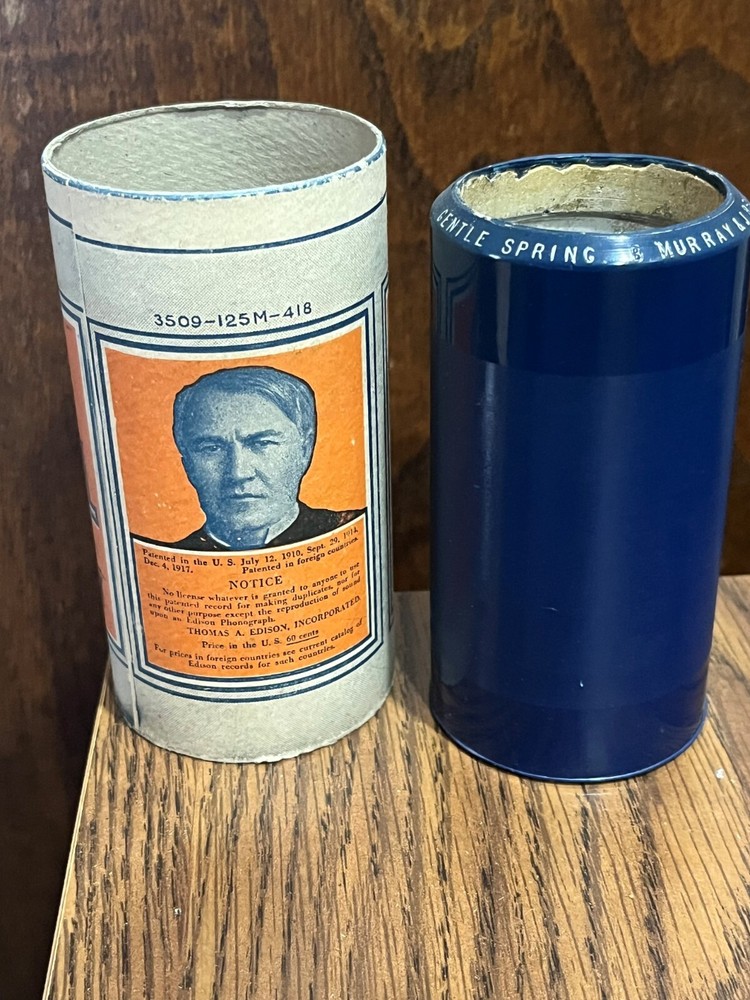 Edison Cylinder Record - 4M - 3224 - Gentle Spring