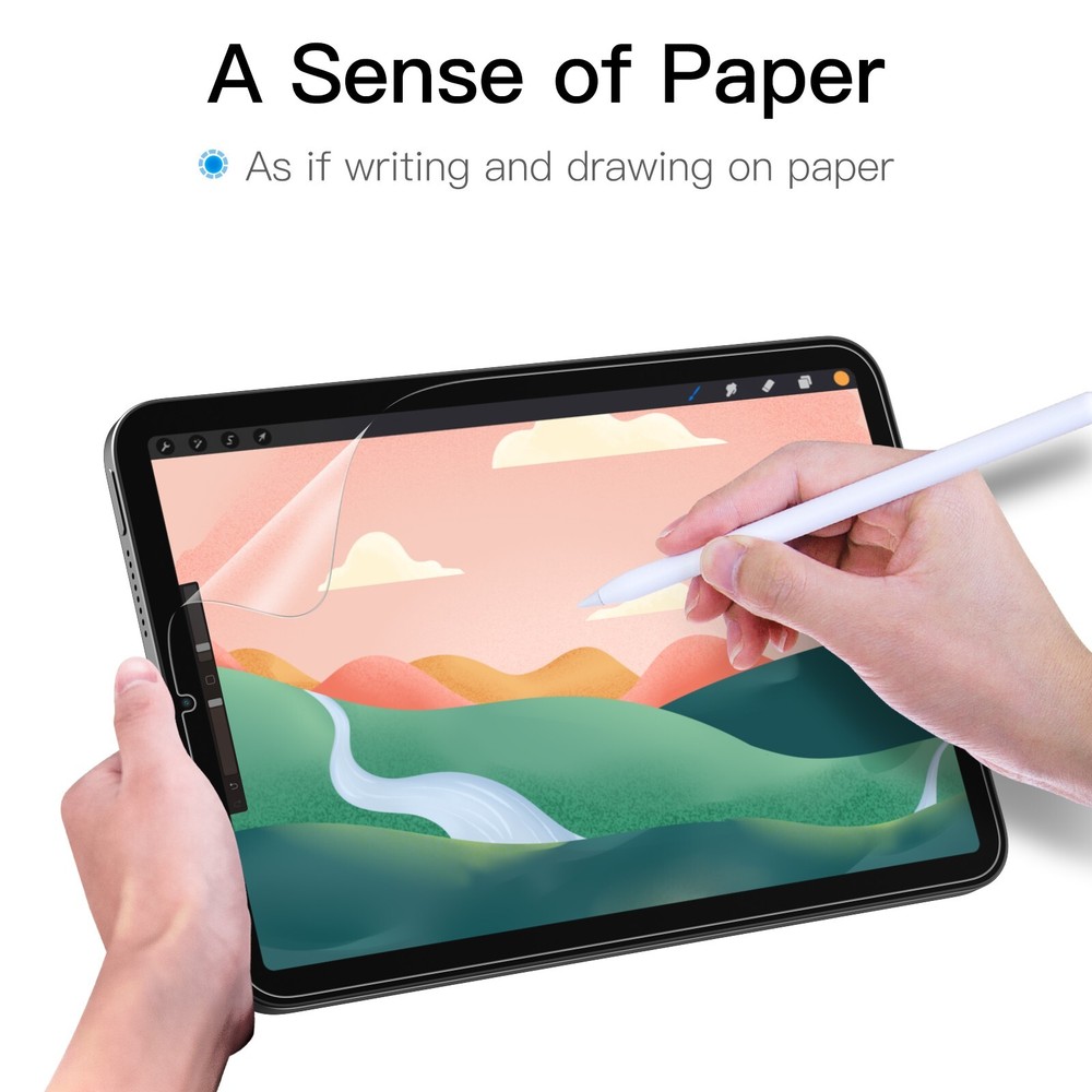 Paper Screen Protector for iPad mini (A17 Pro, 2024 Model) / mini 6 (2021 Model)