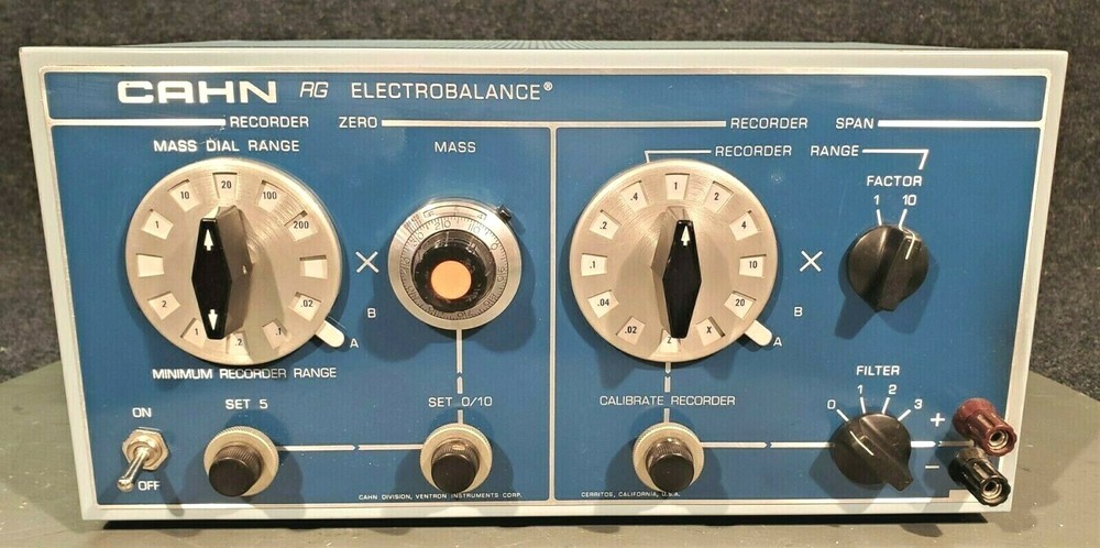 VENTRON CAHN Model 2002 AG ELECTROBALANCE