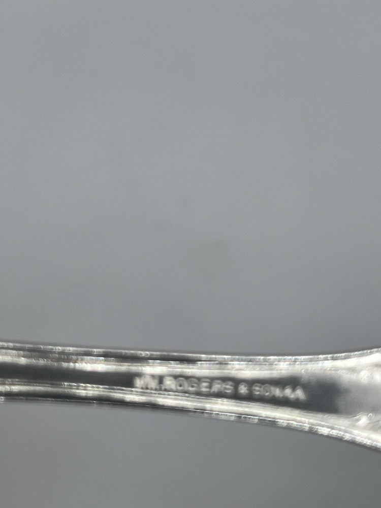 Wm Rogers & Sons Serving Fork AA Silverplate Chester Pattern