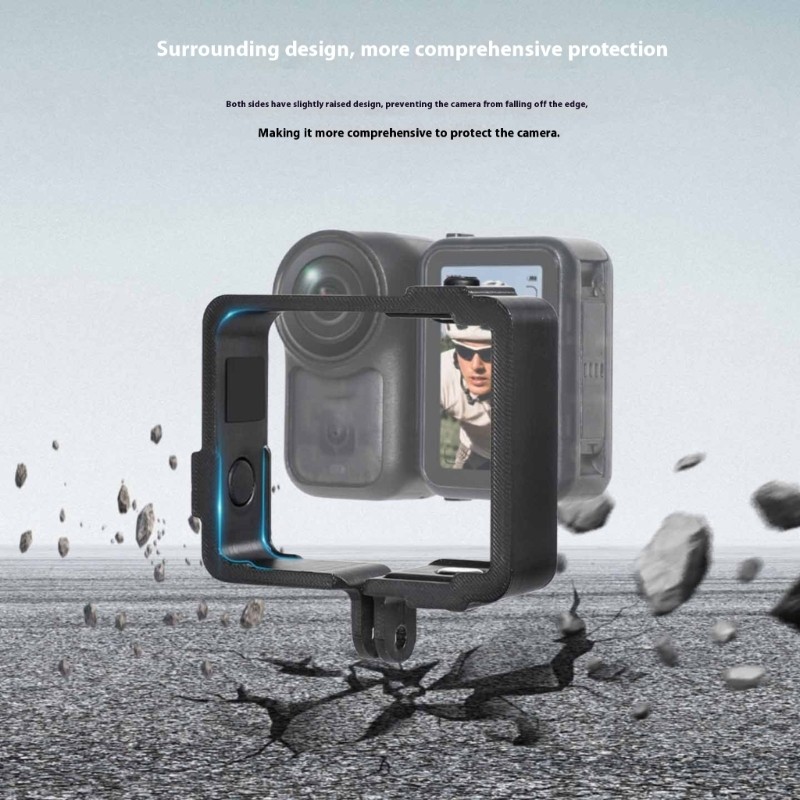 Shockproof Camera Cage Cover For Action Cameras Accessory Compatibility Case