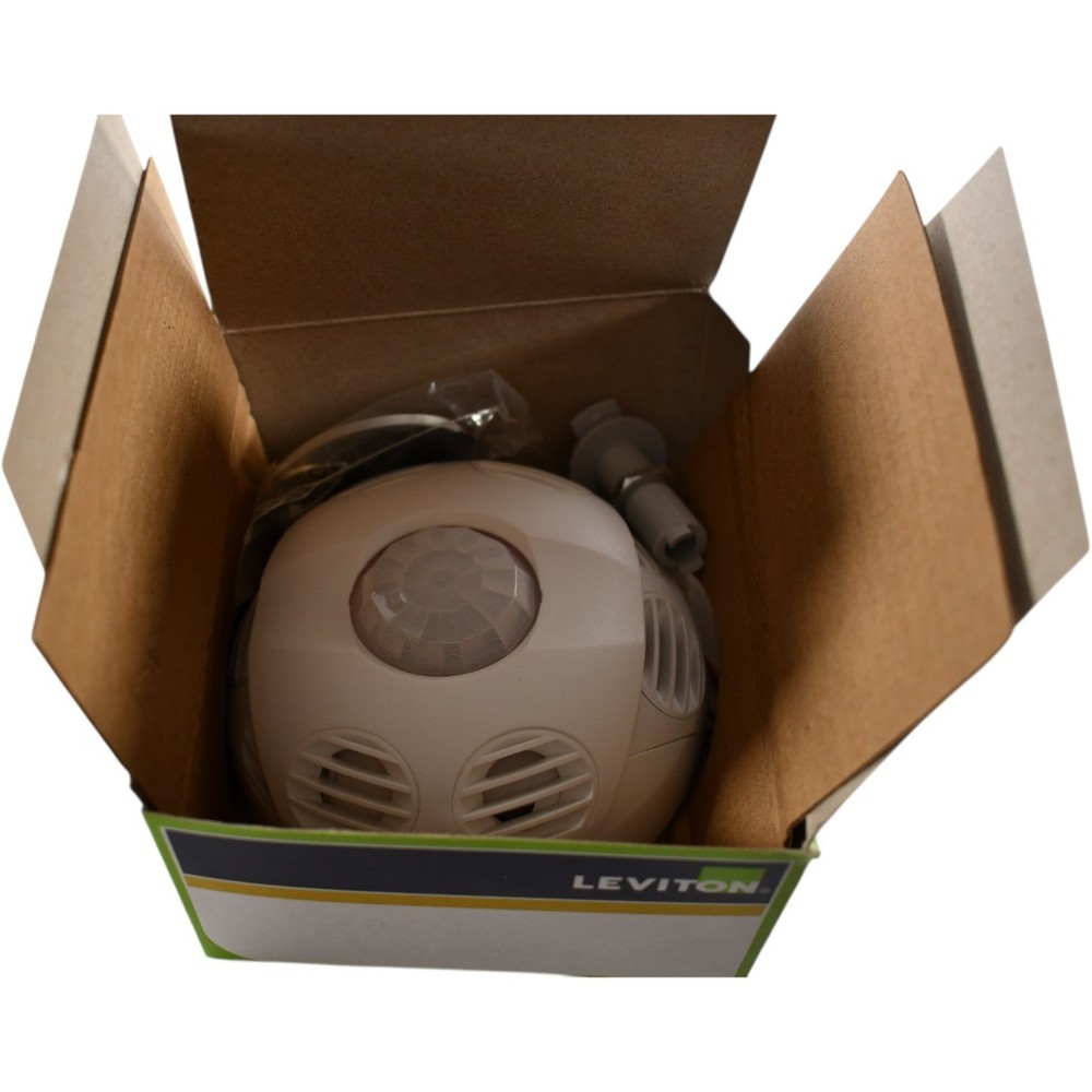 NEW Leviton OSC10-RMW Occupancy Sensor, Multi-Technology (PIR/US), Ceiling Mount