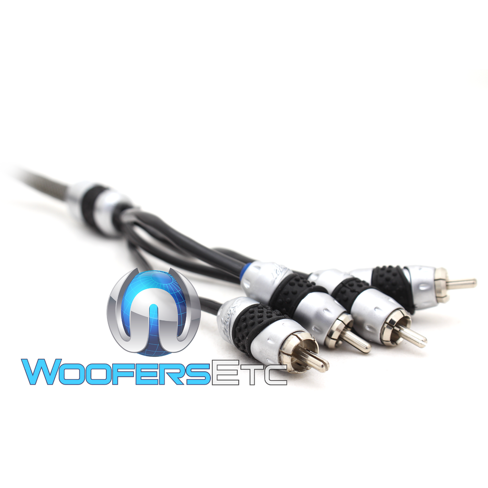 STINGER SHI4317 17 FT 4-CHANNEL DOUBLE TWISTED DOUBLE SHIELDED RCA CABLE WIRE