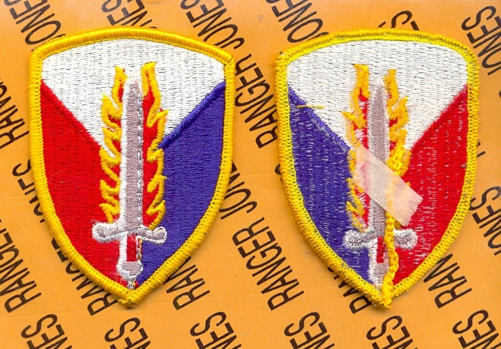 409th Support Brigade dress uniform 3.25" patch m/e