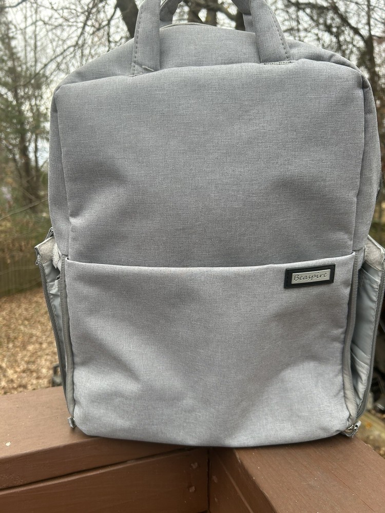 BEASPIRE camera backpack Gray 14 X 12 In