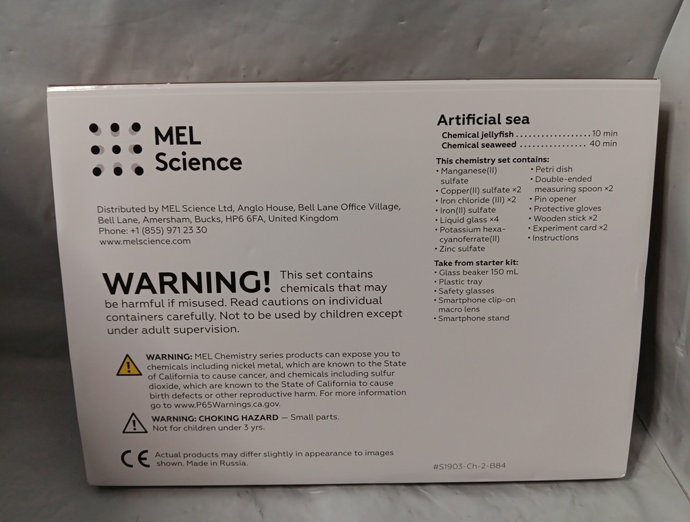 MEL Science Chemistry Artificial Sea