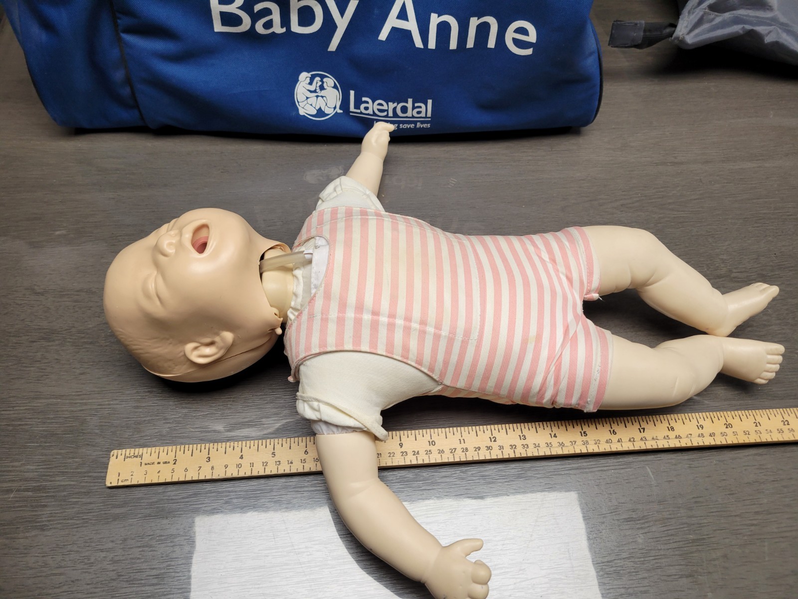 Huge Lot Of Prestan Adult Baby Anne CPR Manikin Kit Trainer Bundle With Extras
